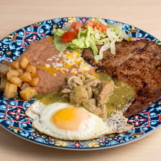 Carne Asada and Eggs
