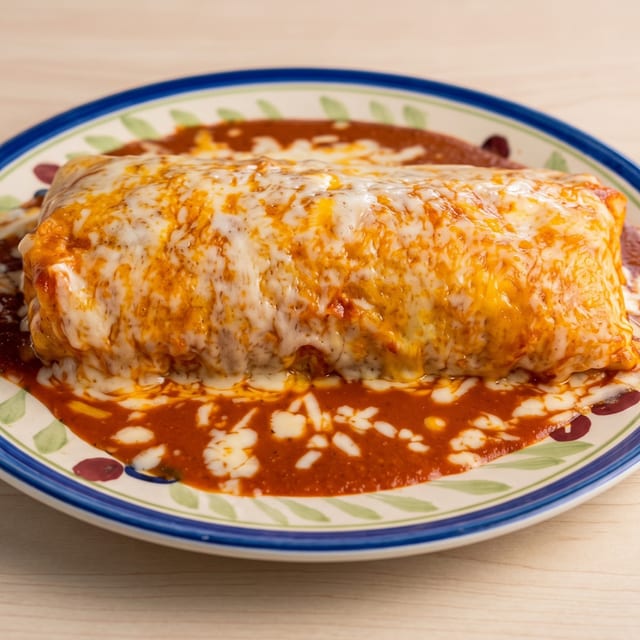 Mama's Mega Flour Enchilada.